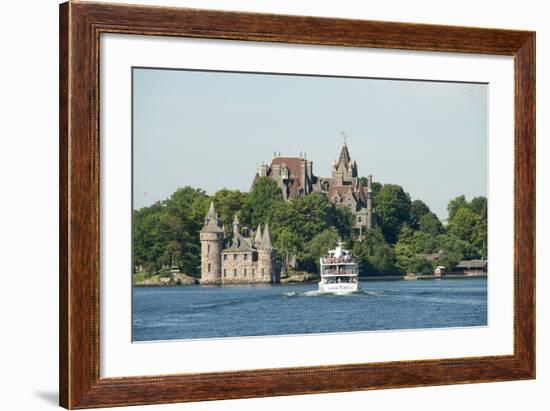 Boldt Castle, 'American Narrows', St. Lawrence Seaway, Thousand Islands, New York, USA-Cindy Miller Hopkins-Framed Photographic Print