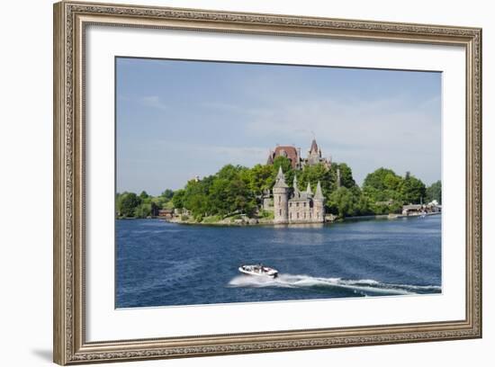 Boldt Castle, 'American Narrows', St. Lawrence Seaway, Thousand Islands, New York, USA-Cindy Miller Hopkins-Framed Photographic Print