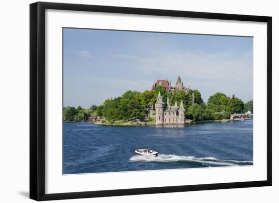 Boldt Castle, 'American Narrows', St. Lawrence Seaway, Thousand Islands, New York, USA-Cindy Miller Hopkins-Framed Photographic Print