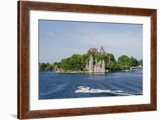 Boldt Castle, 'American Narrows', St. Lawrence Seaway, Thousand Islands, New York, USA-Cindy Miller Hopkins-Framed Photographic Print