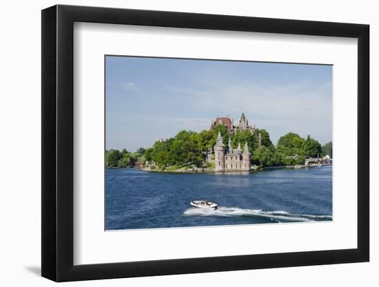 Boldt Castle, 'American Narrows', St. Lawrence Seaway, Thousand Islands, New York, USA-Cindy Miller Hopkins-Framed Photographic Print