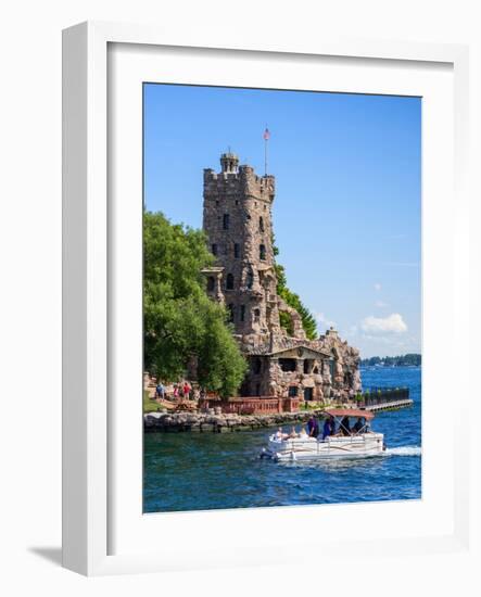 Boldt Castle in Thousand Islands, New York State, USA-null-Framed Photographic Print