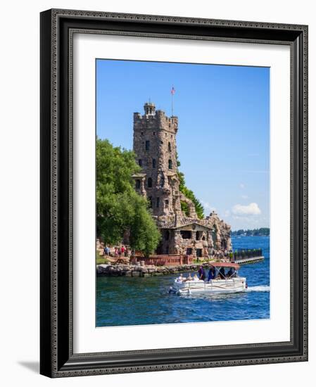 Boldt Castle in Thousand Islands, New York State, USA-null-Framed Photographic Print