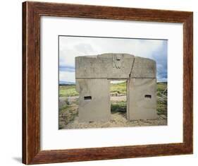 Bolivia, Tiwanaku-null-Framed Photographic Print