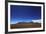 Bolivian desert, Bolivia. Arid landscape going toward lake and mountains.-Anthony Asael-Framed Photographic Print