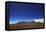 Bolivian desert, Bolivia. Arid landscape going toward lake and mountains.-Anthony Asael-Framed Premier Image Canvas