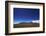 Bolivian desert, Bolivia. Arid landscape going toward lake and mountains.-Anthony Asael-Framed Photographic Print