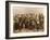 Bolivian Fighters Join Army, Pacific War-null-Framed Giclee Print
