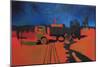 Bolivian Tanker Underpainting-Thomas MacGregor-Mounted Giclee Print