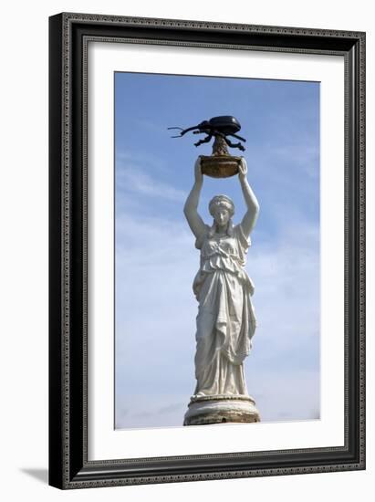 Boll Weevil Monument In Downtown Enterprise, Alabama-Carol Highsmith-Framed Art Print