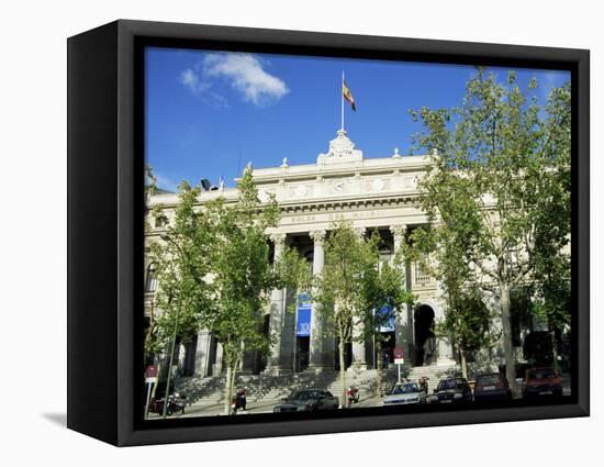 Bolsa (Stock Exchange), Madrid, Spain-Sheila Terry-Framed Premier Image Canvas