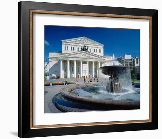 Bolshoi Theatre, Moscow, Russia-null-Framed Art Print