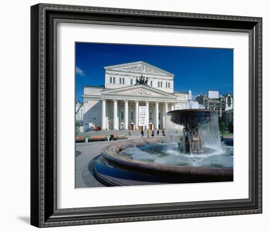 Bolshoi Theatre, Moscow, Russia-null-Framed Art Print