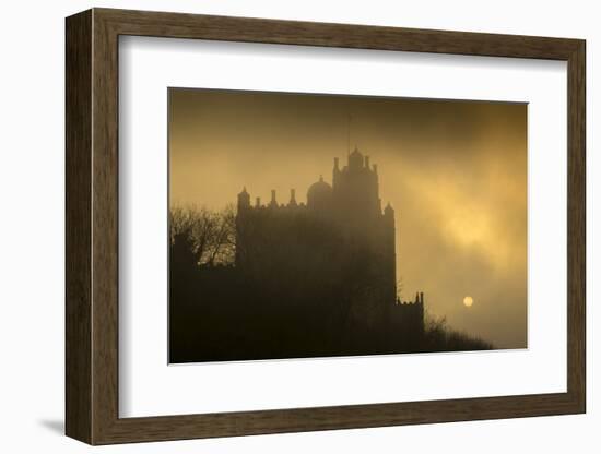 Bolsover Castle sunset, Bolsover, North Derbyshire, England, United Kingdom, Europe-Frank Fell-Framed Photographic Print