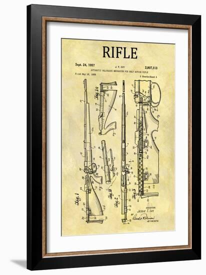 Bolt Action Mechanisim, 1956-Dan Sproul-Framed Art Print