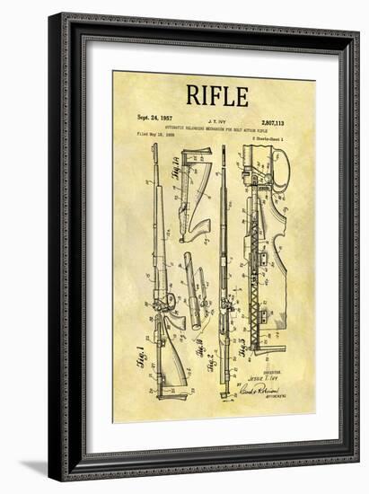 Bolt Action Mechanisim, 1956-Dan Sproul-Framed Art Print