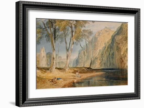 Bolton Abbey, C.1825-J. M. W. Turner-Framed Giclee Print