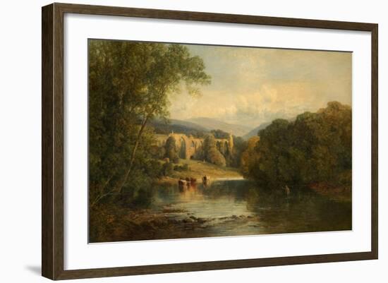 Bolton Abbey, North Yorkshire, 1858-Frederick William Hulme-Framed Giclee Print