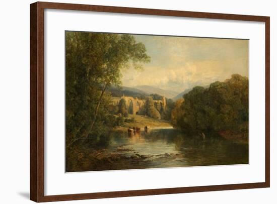 Bolton Abbey, North Yorkshire, 1858-Frederick William Hulme-Framed Giclee Print