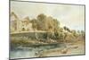 Bolton Abbey, Yorkshire, 1809 (W/C over Pencil on Card)-Thomas Girtin-Mounted Giclee Print