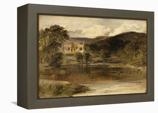 Bolton Abbey, Yorkshire-Edwin Henry Landseer-Framed Premier Image Canvas