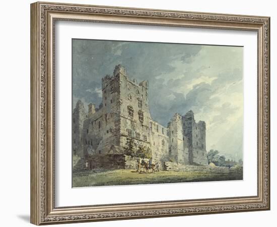 Bolton Castle, Yorkshire-Thomas Girtin-Framed Giclee Print