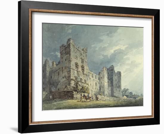 Bolton Castle, Yorkshire-Thomas Girtin-Framed Giclee Print