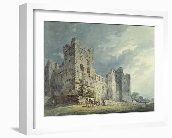 Bolton Castle, Yorkshire-Thomas Girtin-Framed Giclee Print