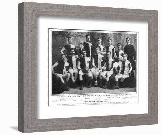 Bolton Wanderers F.C. Team-null-Framed Photographic Print