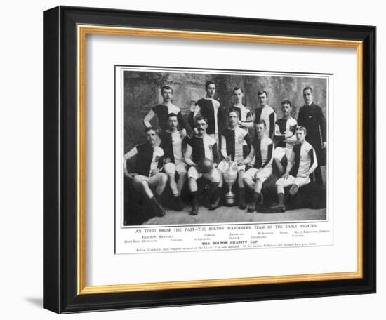 Bolton Wanderers F.C. Team-null-Framed Photographic Print