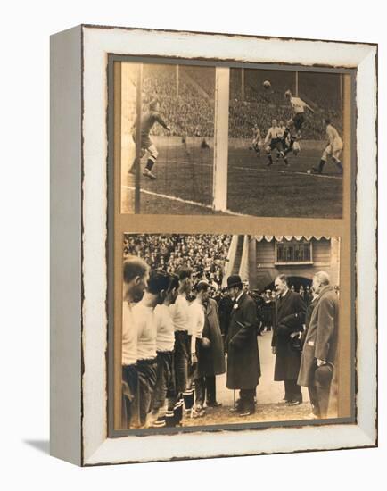 Bolton Wanderers vs. Manchester City, FA Cup Final, 1926-English Photographer-Framed Premier Image Canvas