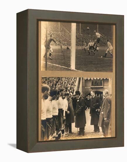 Bolton Wanderers vs. Manchester City, FA Cup Final, 1926-English Photographer-Framed Premier Image Canvas