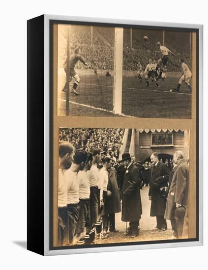 Bolton Wanderers vs. Manchester City, FA Cup Final, 1926-English Photographer-Framed Premier Image Canvas