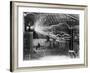 Bolts of Electricity Discharging in the Lab of Nikola Tesla-Stocktrek Images-Framed Photographic Print