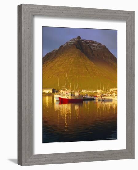 Bolungavik, North West Iceland-David Lomax-Framed Photographic Print