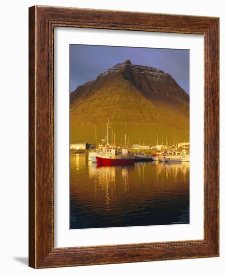 Bolungavik, North West Iceland-David Lomax-Framed Photographic Print