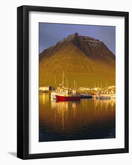 Bolungavik, North West Iceland-David Lomax-Framed Photographic Print