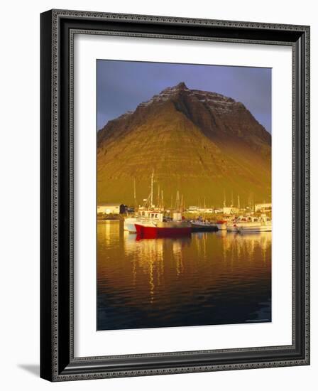 Bolungavik, North West Iceland-David Lomax-Framed Photographic Print