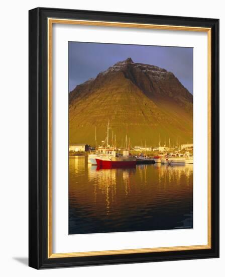 Bolungavik, North West Iceland-David Lomax-Framed Photographic Print