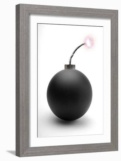 Bomb, Artwork-Victor De Schwanberg-Framed Photographic Print