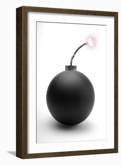 Bomb, Artwork-Victor De Schwanberg-Framed Photographic Print