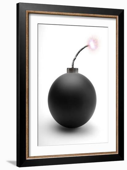 Bomb, Artwork-Victor De Schwanberg-Framed Photographic Print