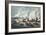 Bombardment and Capture of Island No.10 on the Mississippi River, 7th April 1862-Currier & Ives-Framed Giclee Print