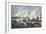 Bombardment and Capture of Island No.10 on the Mississippi River, 7th April 1862-Currier & Ives-Framed Giclee Print