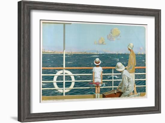 Bombay, from the Series 'The Empire's Highway to India', 1928-Charles Pears-Framed Giclee Print