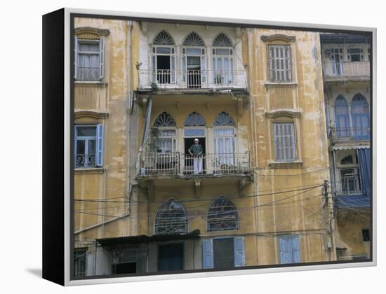 Bombed Buildings and Rebuilding, Beirut, Lebanon, Middle East-Alison Wright-Framed Premier Image Canvas
