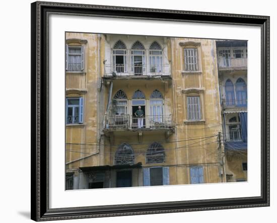 Bombed Buildings and Rebuilding, Beirut, Lebanon, Middle East-Alison Wright-Framed Photographic Print