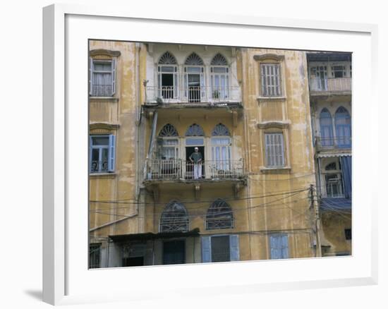 Bombed Buildings and Rebuilding, Beirut, Lebanon, Middle East-Alison Wright-Framed Photographic Print