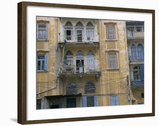 Bombed Buildings and Rebuilding, Beirut, Lebanon, Middle East-Alison Wright-Framed Photographic Print