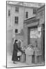 Bombed out Greengrocer's store. 26th April 1941-Staff-Mounted Photographic Print